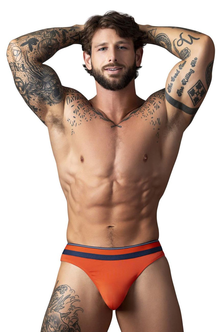 Male Power 412-299 Soo Cumfy Men's Thong in Orange – men's thongs