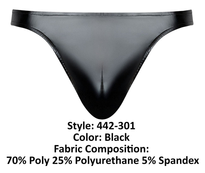 Male Power Liquid Onyx 2.0 Bong Thong in Black – men's thongs