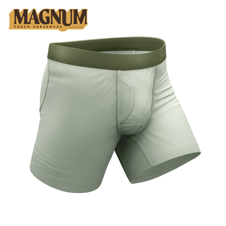 Shinesty "Manzanilla" Olive Green Ball Hammock® Magnum Big Pouch Underwear