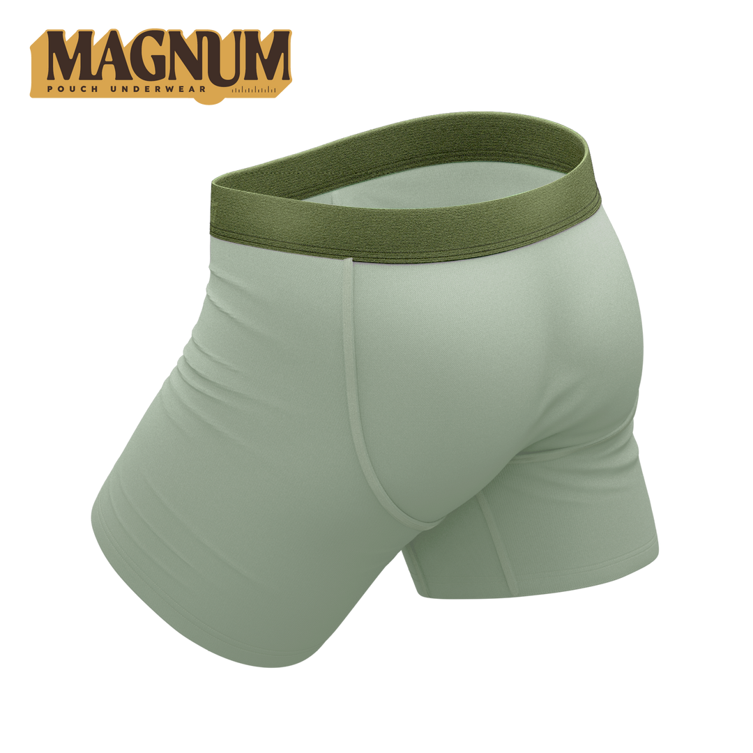 Shinesty "Manzanilla" Olive Green Ball Hammock® Magnum Big Pouch Underwear