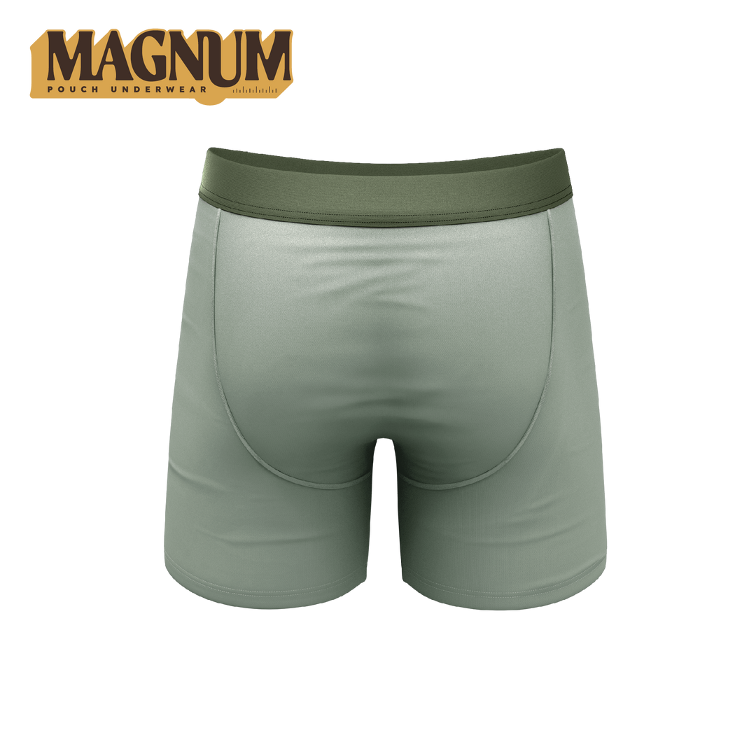 Shinesty "Manzanilla" Olive Green Ball Hammock® Magnum Big Pouch Underwear