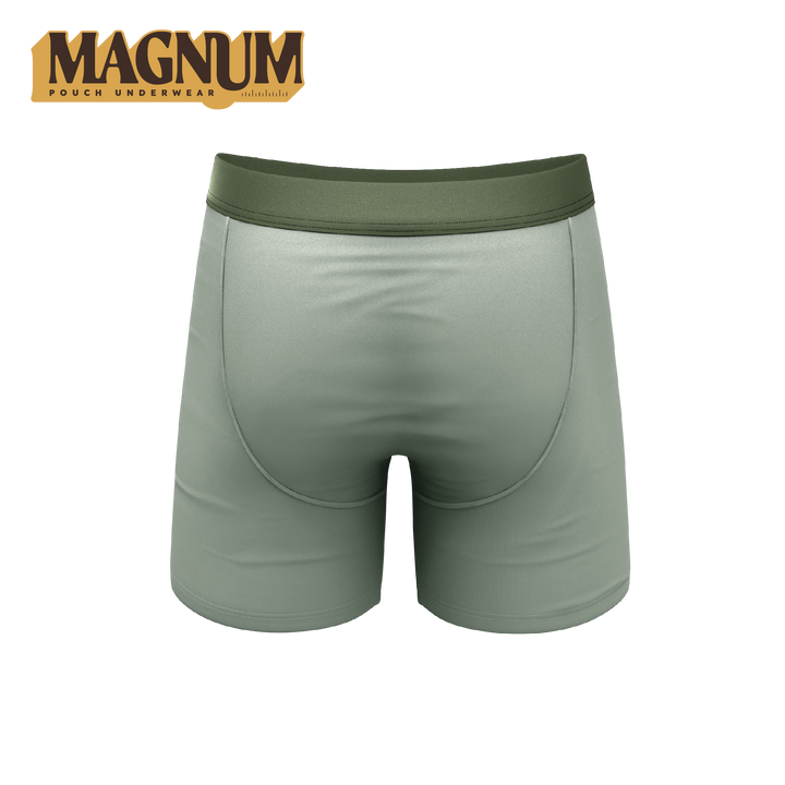Shinesty "Manzanilla" Olive Green Ball Hammock® Magnum Big Pouch Underwear