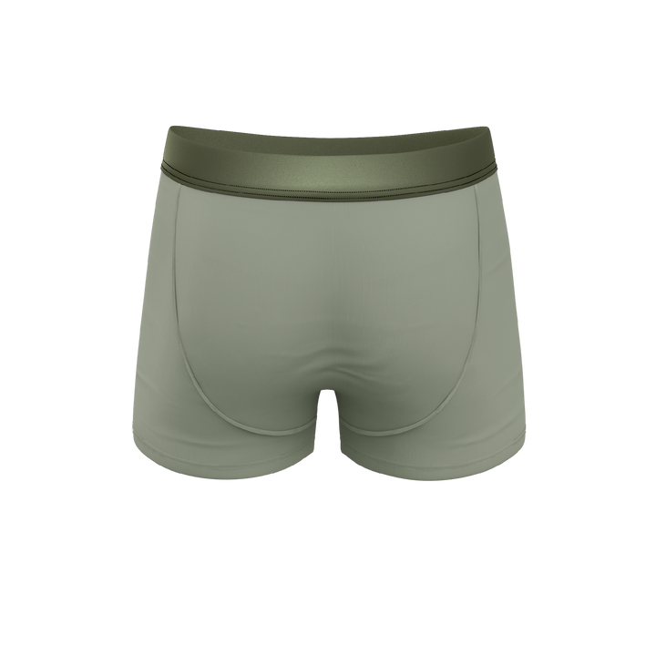 Shinesty "The Manzanilla" Olive Green Ball Hammock® Pouch Trunks Underwear