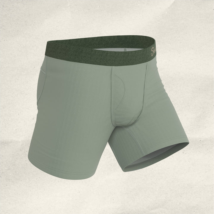 Shinesty "Manzanilla" Olive Green paradICE™ Cooling Ball Hammock® Underwear