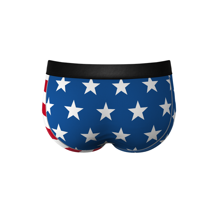 The Mascot American Flag Briefs | Ball Hammock® Pouch Underwear