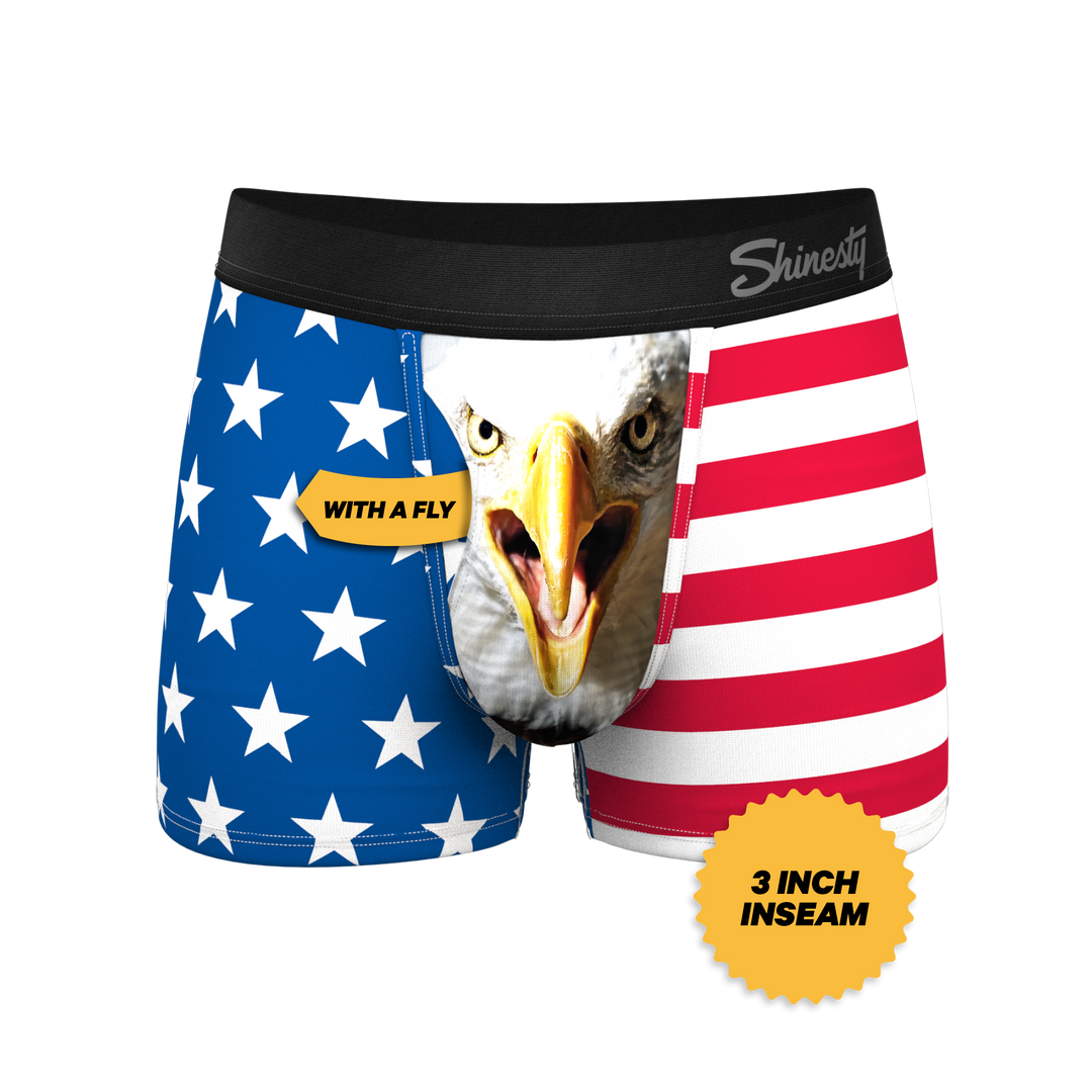 The Mascot American Flag Ball Hammock® Pouch Trunks Underwear
