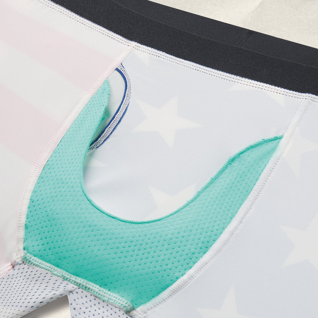 Shinesty "The Mascot" American Flag paradICE™ Cooling Ball Hammock® Underwear With Fly
