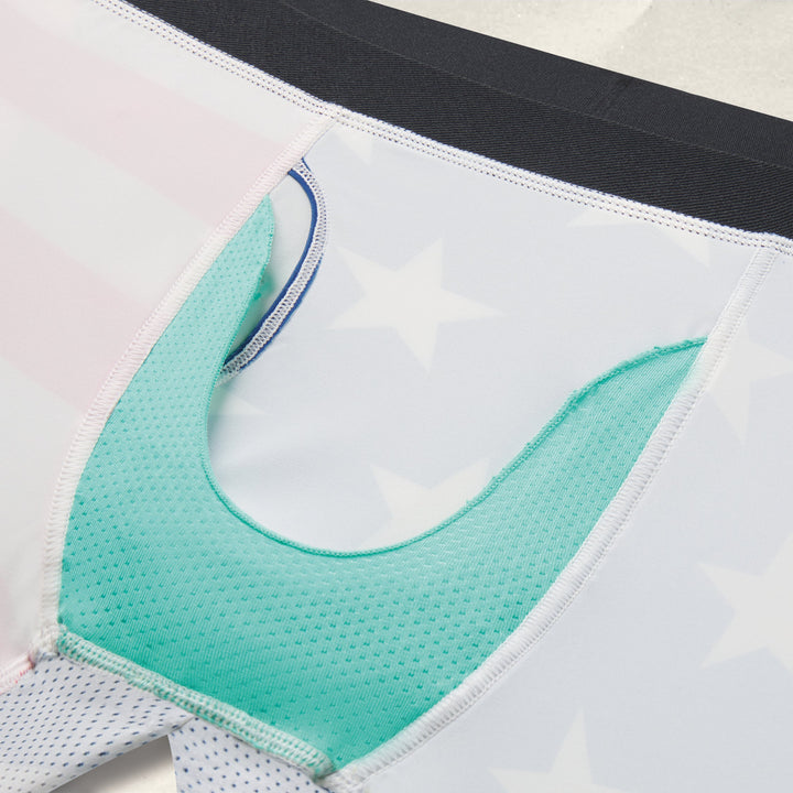 Shinesty "The Mascot" American Flag paradICE™ Cooling Ball Hammock® Underwear With Fly