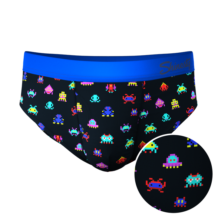 The Master Blaster Video Game Ball Hammock® Briefs - Shinesty Pouch Underwear