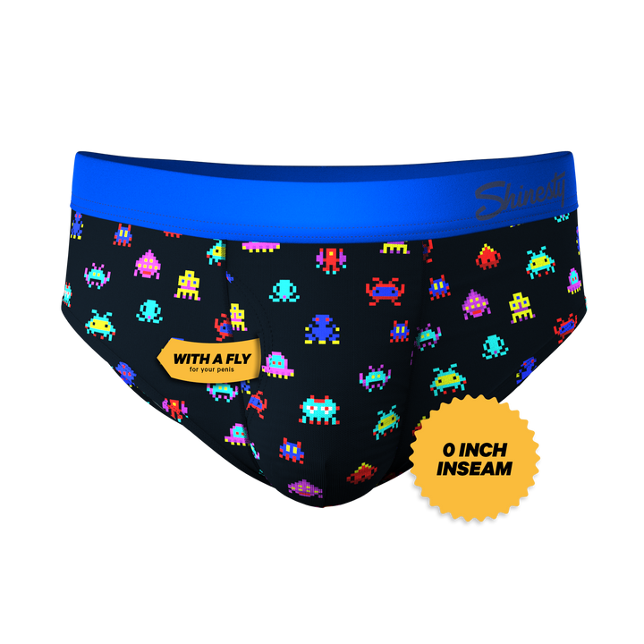 The Master Blaster Video Game Ball Hammock® Briefs - Shinesty Pouch Underwear
