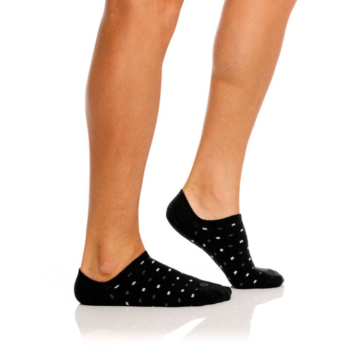 Mundo Unico Tiza Men's No Show Socks in Black – men's socks Handmade in Colombia