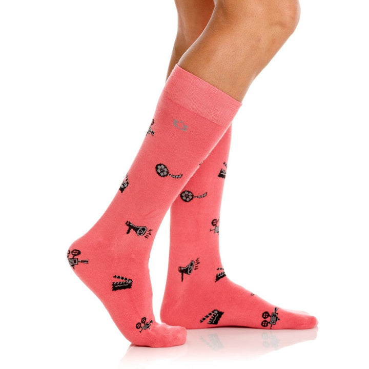 Mundo Unico Academia Men's Ankle Socks in Pink – men's socks Handmade in Colombia