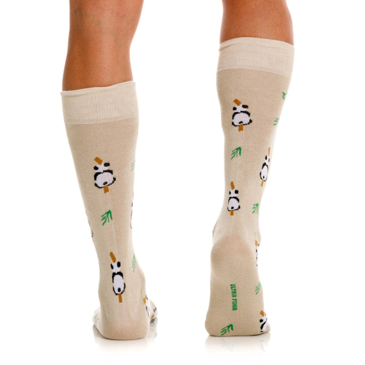 Mundo Unico Pandis Men's Ankle Socks in Beige – men's socks Handmade in Colombia