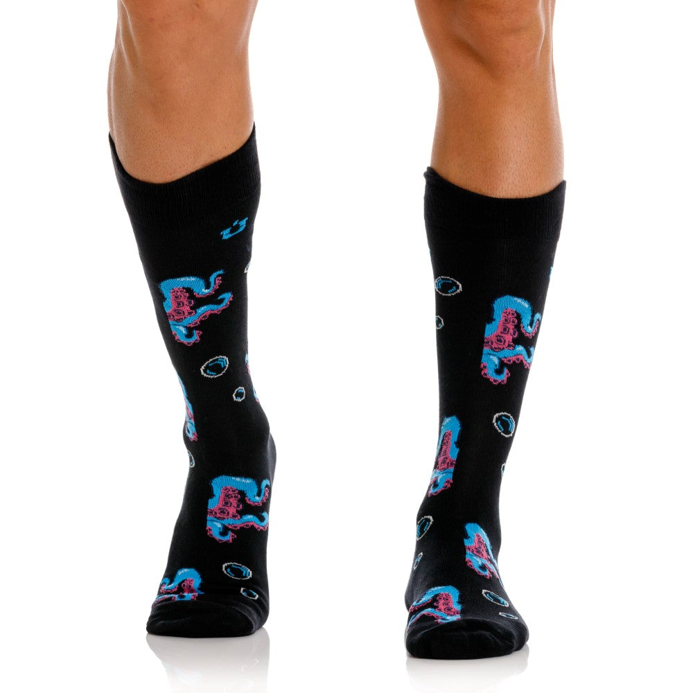 Mundo Unico Paul Men's Ankle Socks in Black – men's socks Handmade in Colombia