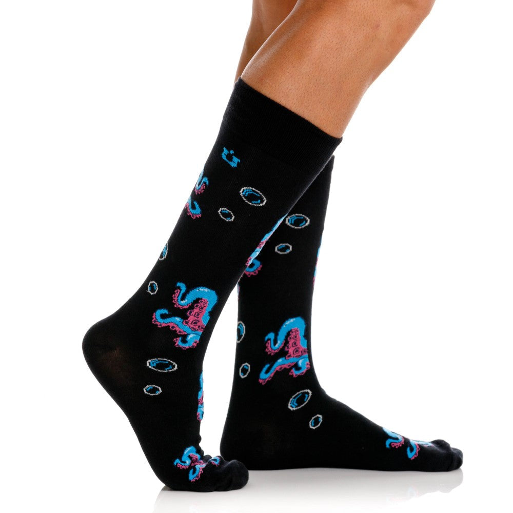 Mundo Unico Paul Men's Ankle Socks in Black – men's socks Handmade in Colombia