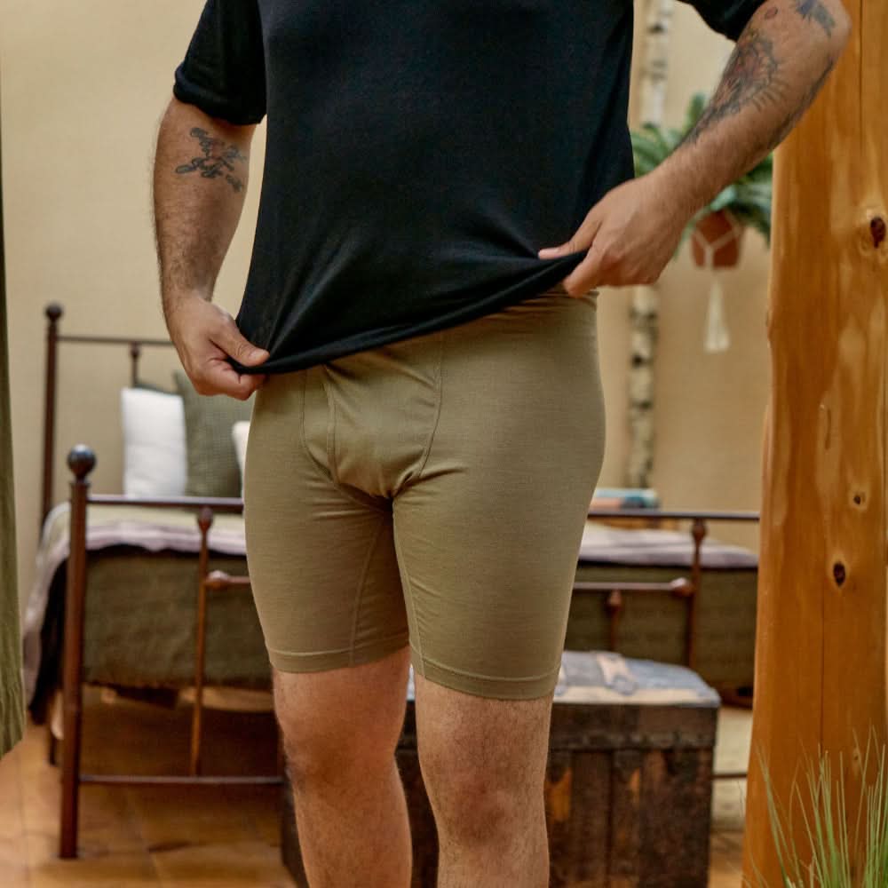 Minus33 Woolverino Microweight Men's Merino Wool Boxer Briefs – 100% merino wool underwear