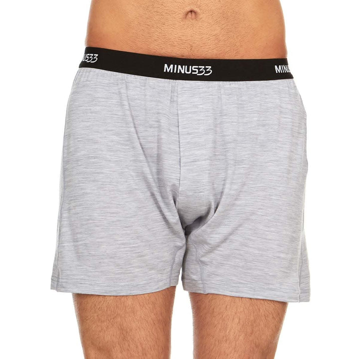 Minus33 Men's Woolverino Microweight Boxer Shorts - Lightweight Merino Wool Performance Underwear
