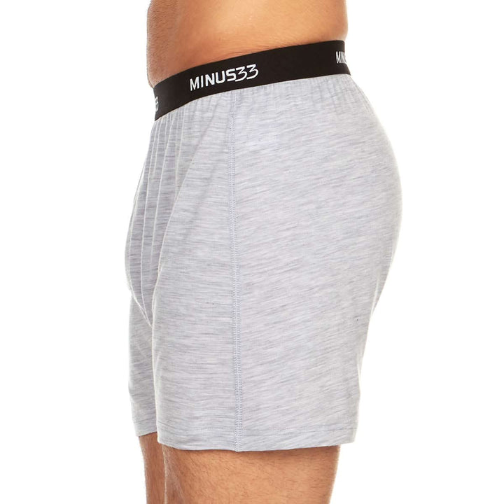 Minus33 Men's Woolverino Microweight Boxer Shorts - Lightweight Merino Wool Performance Underwear