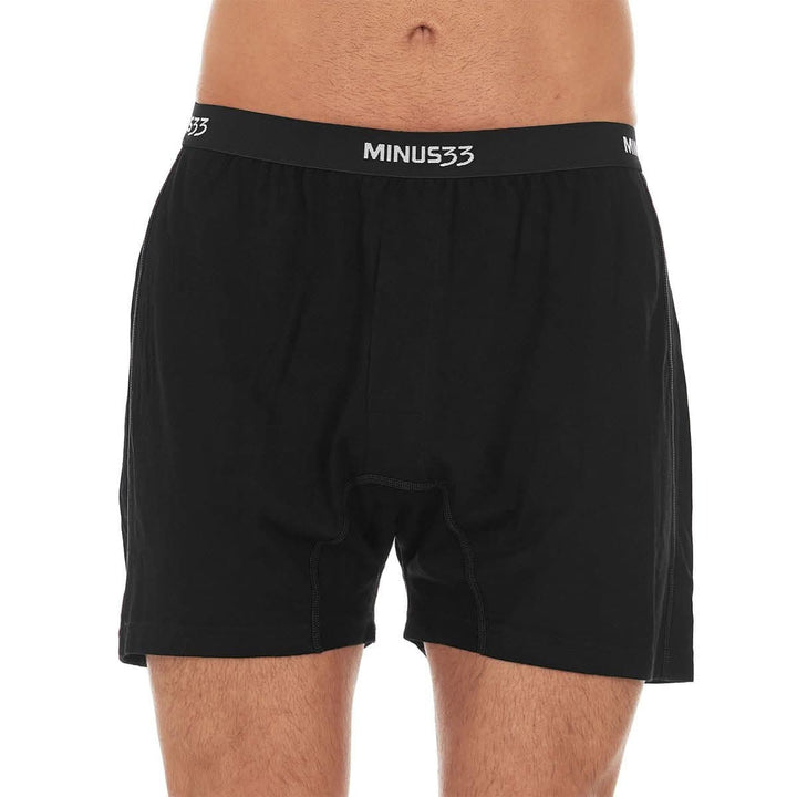 Minus33 Men's Woolverino Microweight Boxer Shorts - Lightweight Merino Wool Performance Underwear