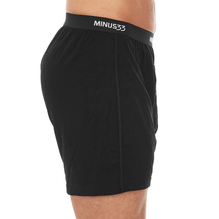 Minus33 Men's Woolverino Microweight Boxer Shorts - Lightweight Merino Wool Performance Underwear