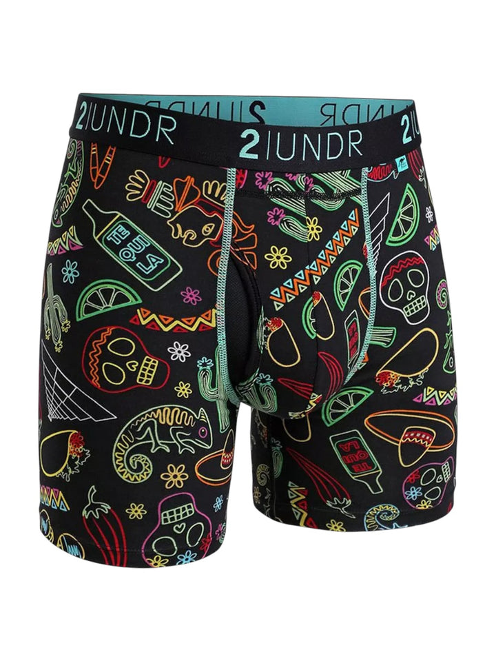2UNDR Swing Shift 6" Boxer Brief 2-Pack (Tucson/Juarez) | Signature Modal, Joey Pouch®, Chafe-Free