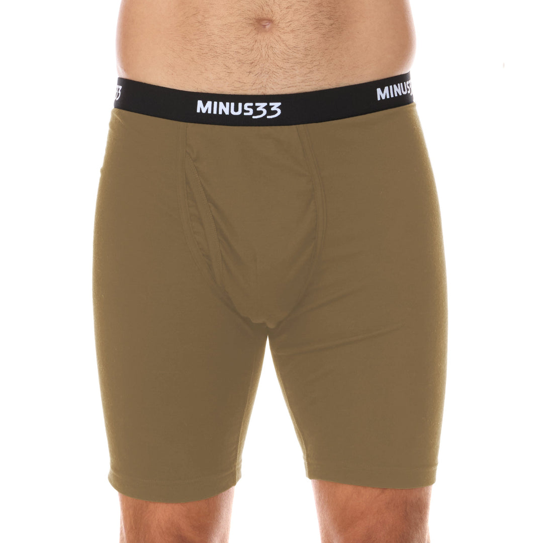 Minus33 Men's Woolverino Microweight Pouch Boxer Briefs - Anti-Chafe Merino Wool Underwear