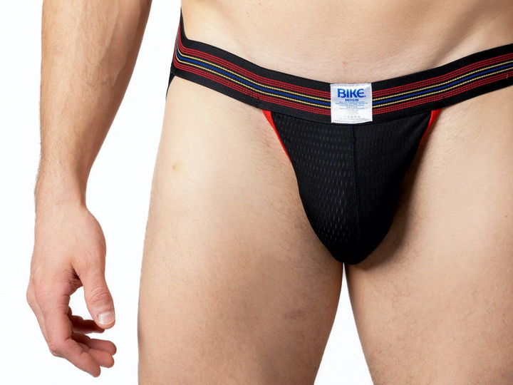 Jockstrap Mesh Black - Premium Jockstraps from Bike Athletic - Just $28.00! Shop now at Byron's Britches