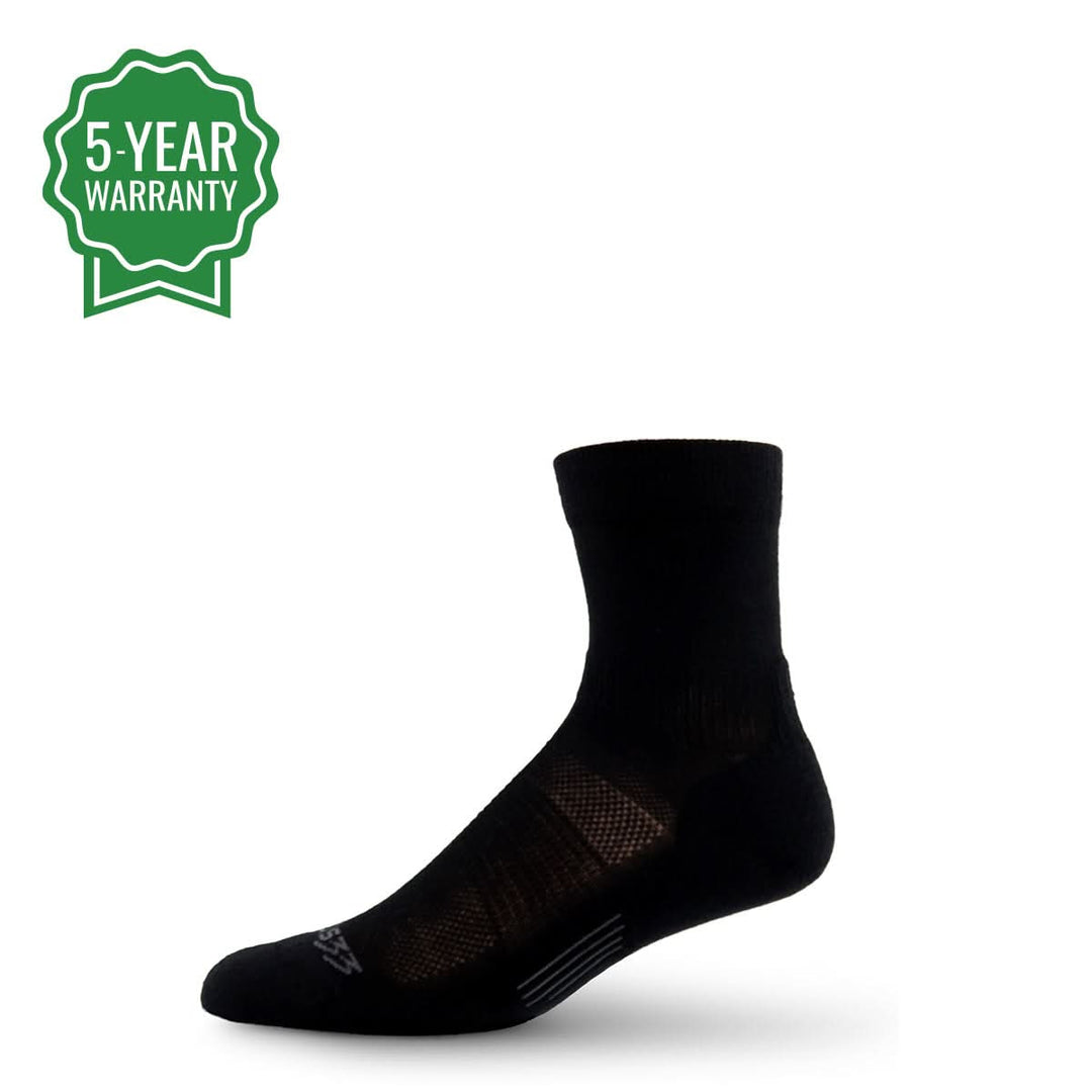 Minus33 Merino Wool Trail Running Socks – Micro Cushion Mini Crew – crew socks