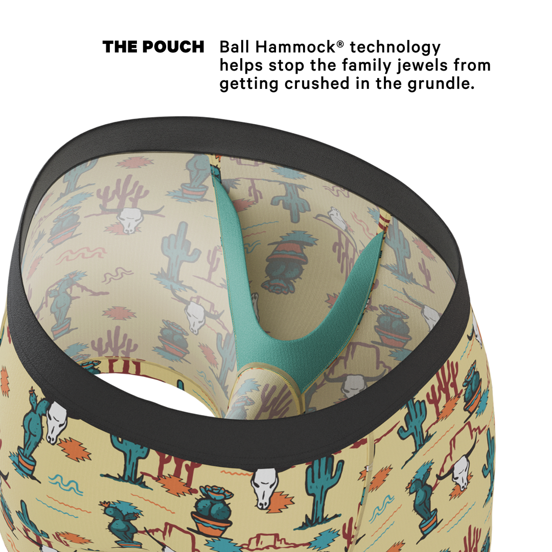 Shinesty "The Mirage" Western Cactus Ball Hammock® Pouch Underwear