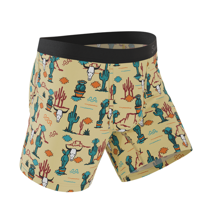 Shinesty "The Mirage" Western Cactus Ball Hammock® Pouch Underwear