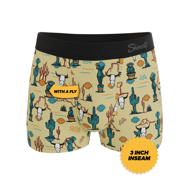 The Mirage: Western Cactus Ball Hammock® Pouch Trunks Underwear