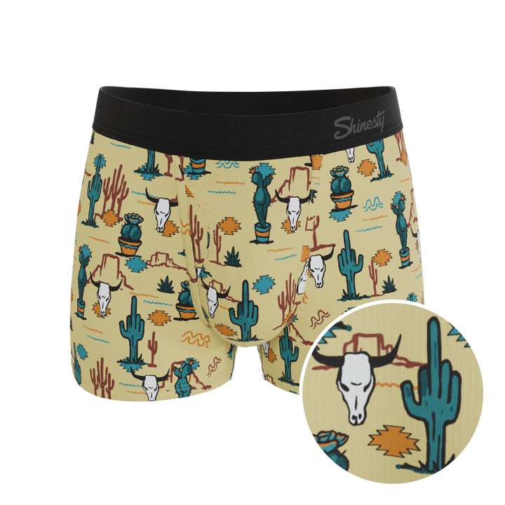 The Mirage: Western Cactus Ball Hammock® Pouch Trunks Underwear