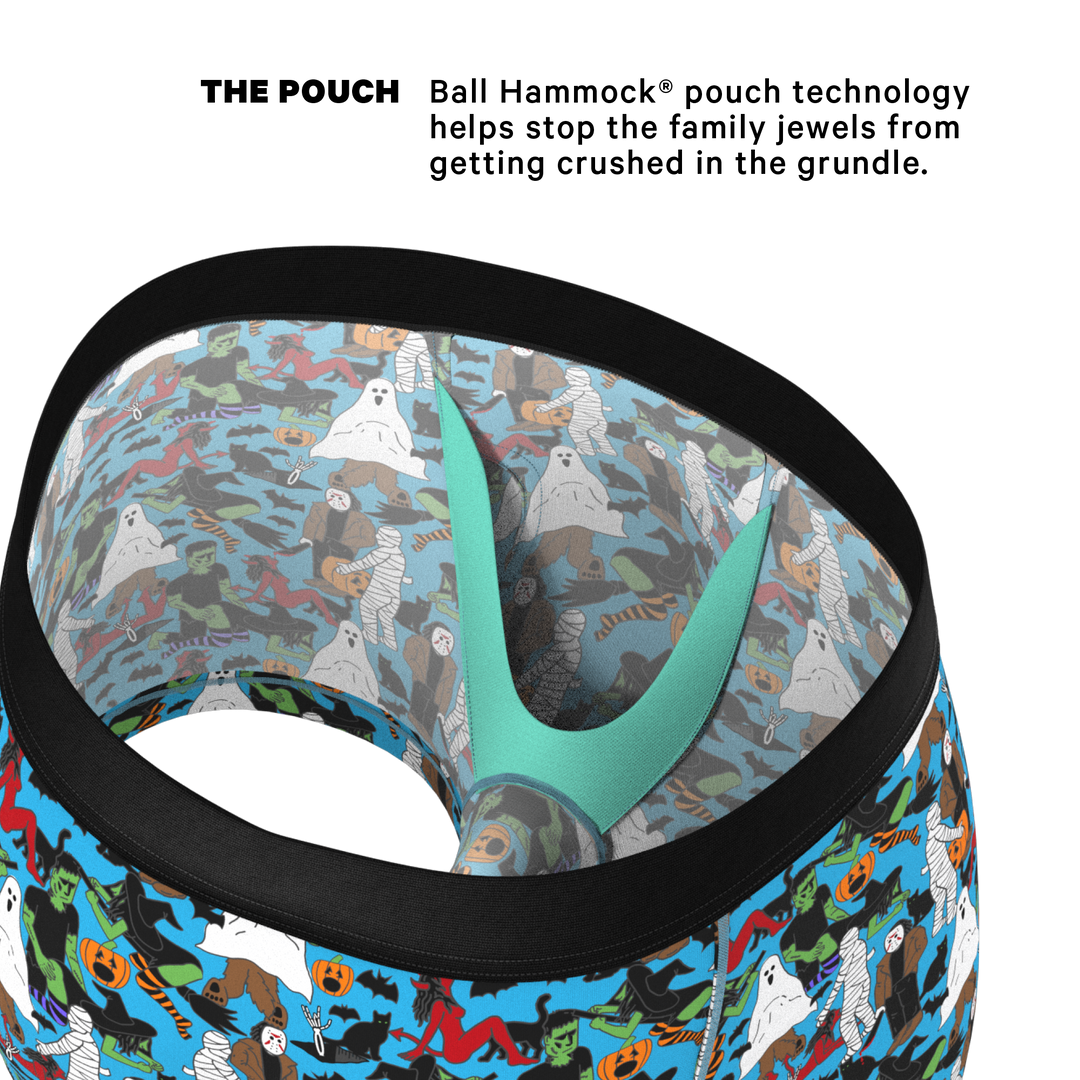 Monster Smash Halloween Trunks | Ball Hammock® Pouch Underwear