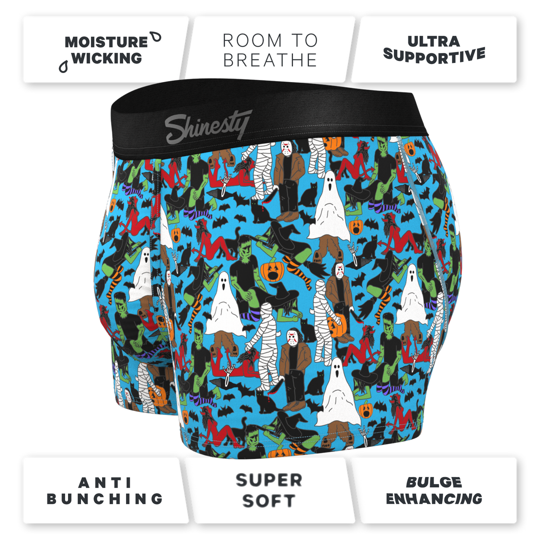 Monster Smash Halloween Trunks | Ball Hammock® Pouch Underwear
