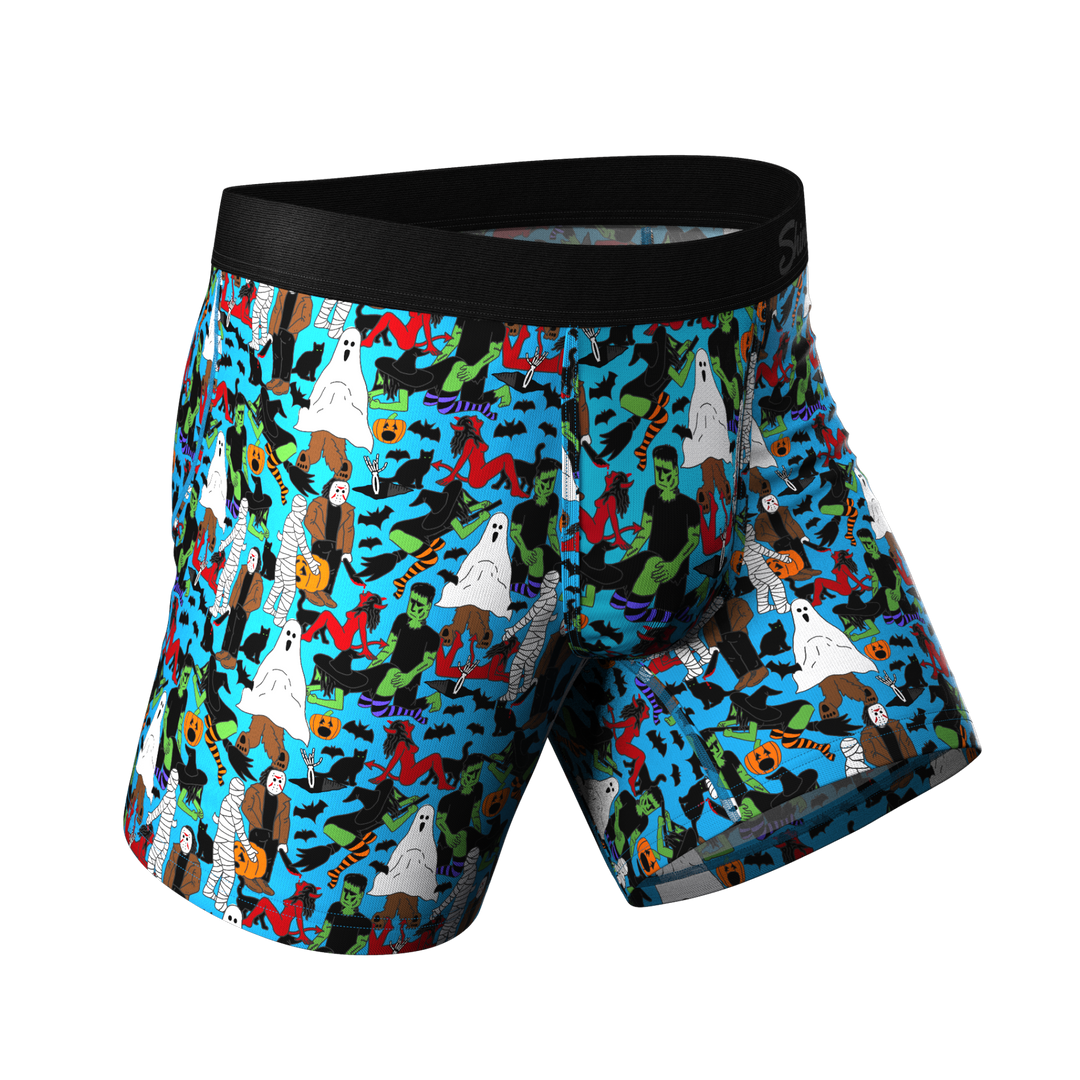 Shinesty "The Monster Smash" Halloween Ball Hammock® Pouch Underwear