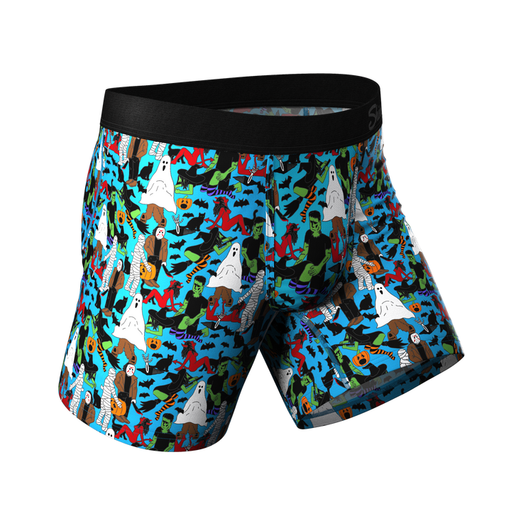 Shinesty "The Monster Smash" Halloween Ball Hammock® Pouch Underwear