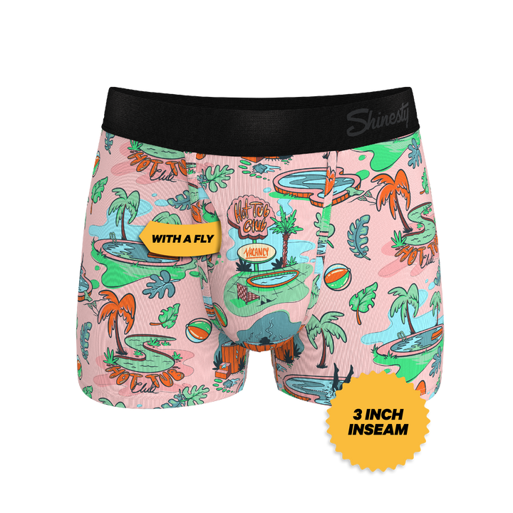 The Motel Hotel: Palm Springs Tropical Ball Hammock® Pouch Trunks Underwear
