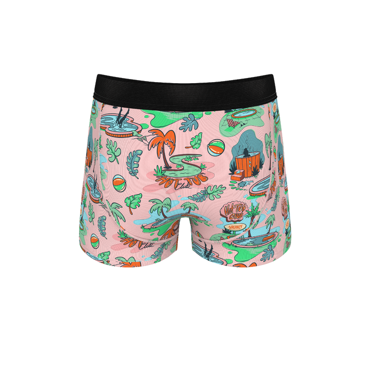 The Motel Hotel: Palm Springs Tropical Ball Hammock® Pouch Trunks Underwear