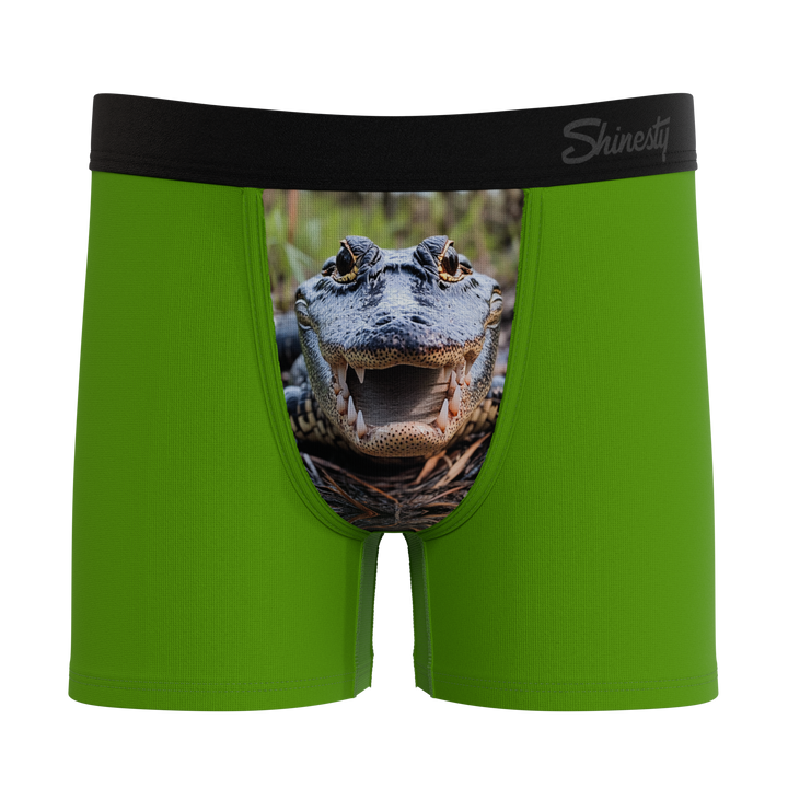 Shinesty Nano Gator Alligator Boy's Boxer Briefs | Kids' Novelty