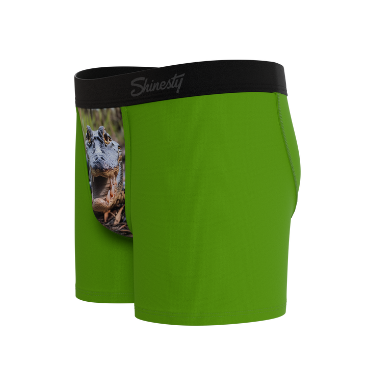 Shinesty Nano Gator Alligator Boy's Boxer Briefs | Kids' Novelty