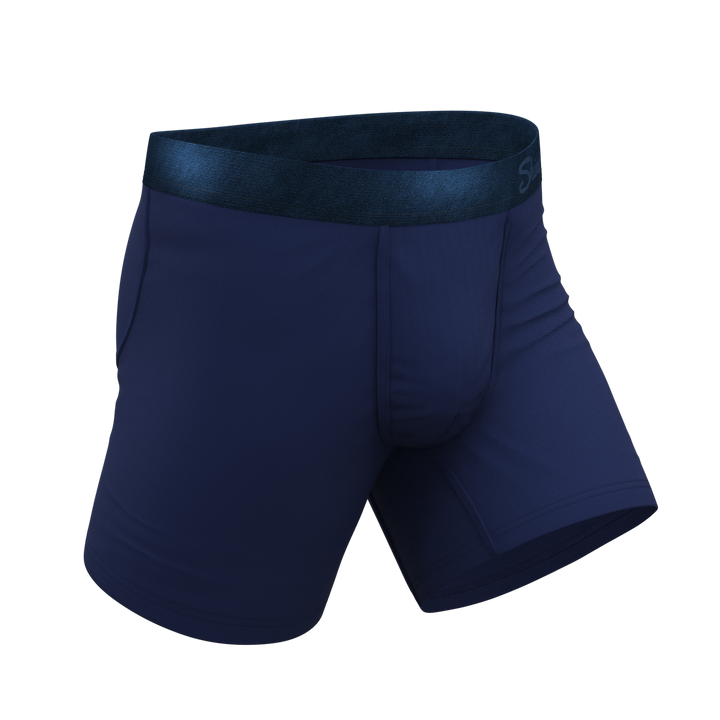 The Navy Jones | Tonal Navy Ball Hammock® Pouch Underwear