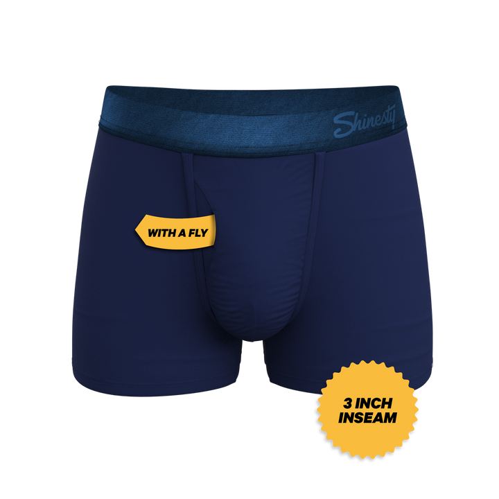 The Navy Jones Trunks | Tonal Navy Ball Hammock® Pouch Underwear