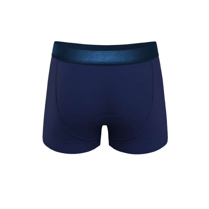 The Navy Jones Trunks | Tonal Navy Ball Hammock® Pouch Underwear