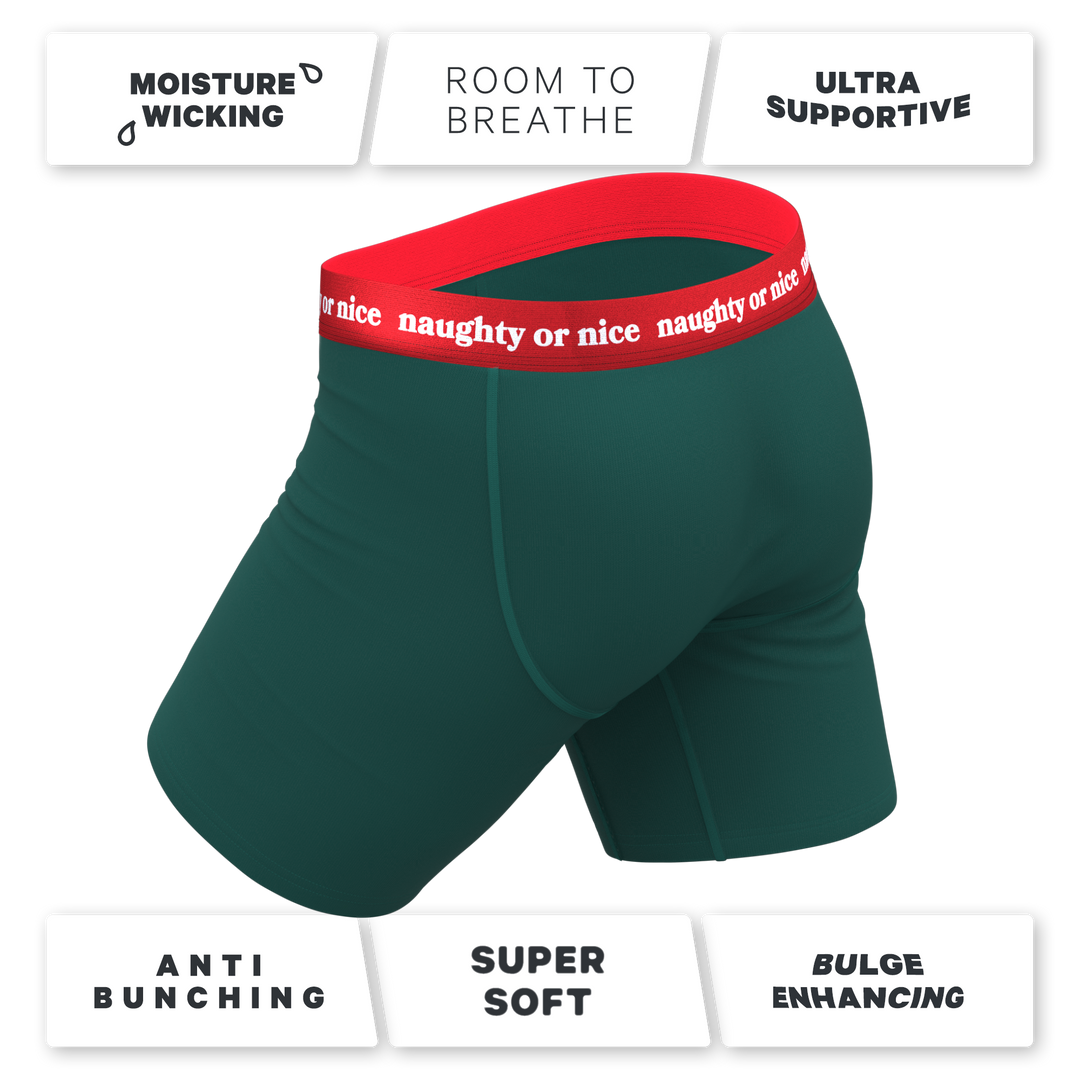 Shinesty Nice List Flirty Waistband Long Leg Ball Hammock® Underwear