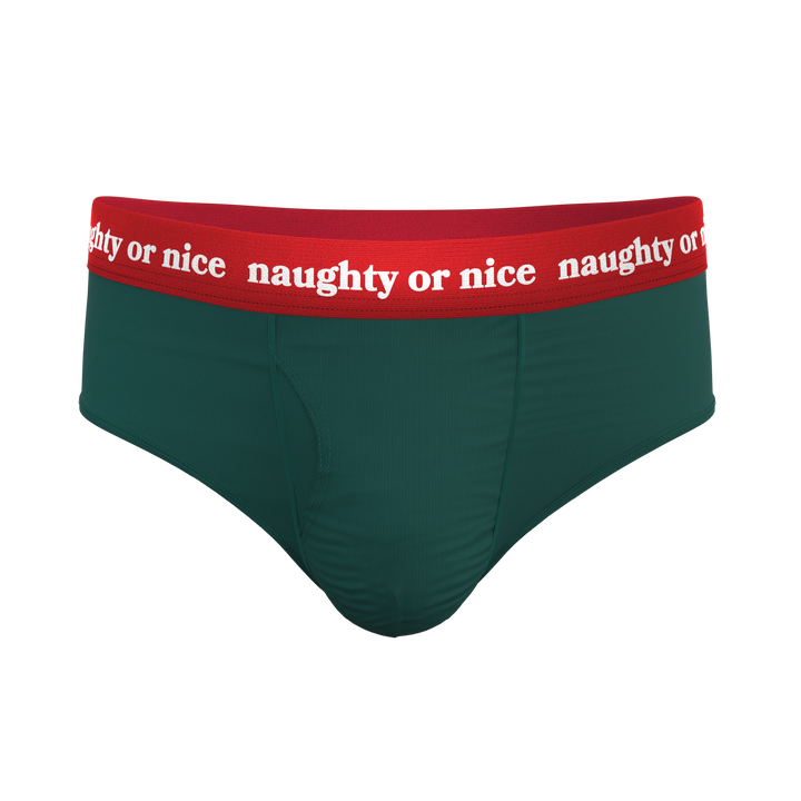 The Nice List Flirty Waistband Ball Hammock® Briefs - Shinesty Holiday Underwear
