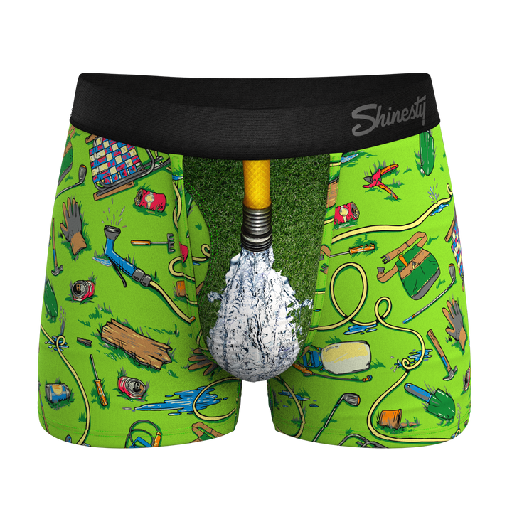 The Nice Piece Of Grass | Gardening Hose Ball Hammock® Pouch Trunks Underwear