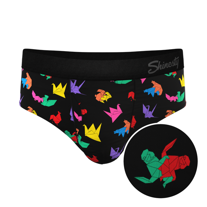 Shinesty "The Fold Fashioned" Origami Ball Hammock® Pouch Underwear Briefs