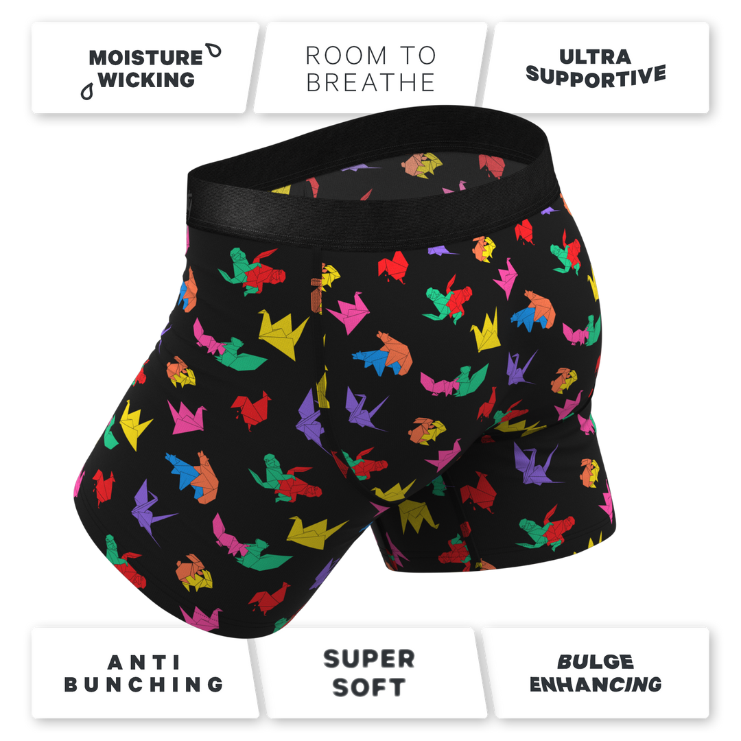 Shinesty Fold Fashioned Origami Ball Hammock® Pouch Underwear