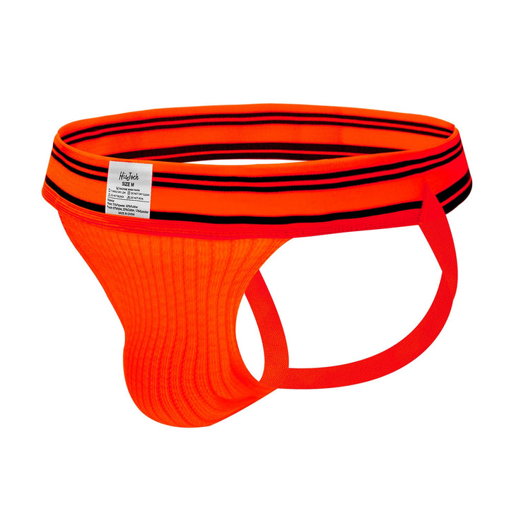HisJock Core Jock in Jack Mehoff Orange 2 inch – men's orange classic athletic jockstrap