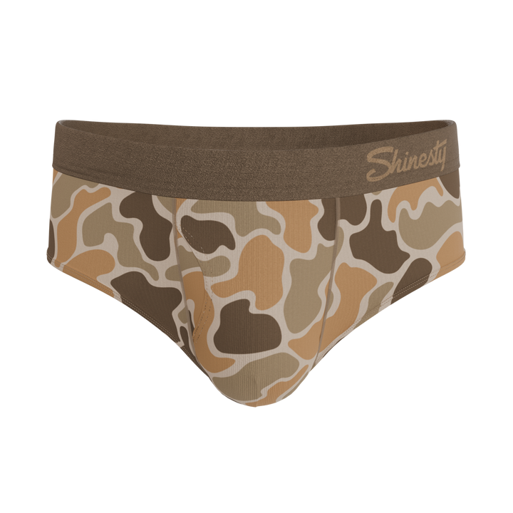 Shinesty The Out of Sight light duck camo Ball Hammock pouch underwear briefs – men's duck camo brief
